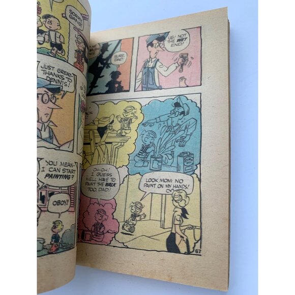 Dennis The Menace Pocket Full Of Fun Short Stuff Comic Book No. 24 1972 - Picture 10 of 11